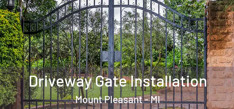 Driveway Gate Installation Mount Pleasant - MI