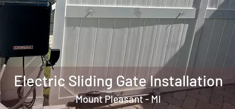 Electric Sliding Gate Installation Mount Pleasant - MI